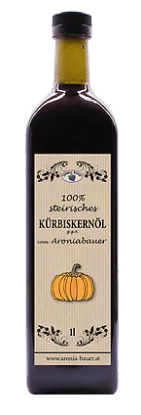 Show details for orig. 100% steirisches Kürbiskernöl 1l Picture of orig. 100% steirisches Kürbiskernöl 1l