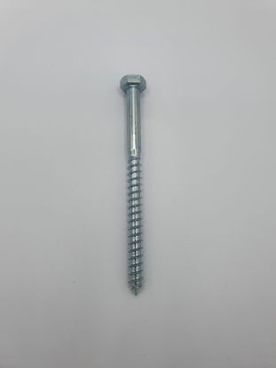 Show details for Gestellschrauben 8x50 10 Stk DIN 571 verzinkt Picture of Gestellschrauben 8x50 10 Stk DIN 571 verzinkt