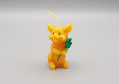 Show details for Glücksbringer Schweinchen aus Bienenwachs 25g Picture of Glücksbringer Schweinchen aus Bienenwachs 25g