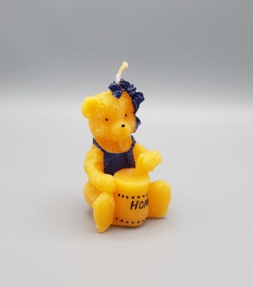 Show details for Honigbär aus Bienenwachs 86g Picture of Honigbär aus Bienenwachs 86g