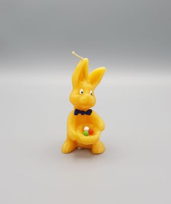 Zeige Details für Osterhase mit Korb aus Bienenwachs 39g Bild von Osterhase mit Korb aus Bienenwachs 39g