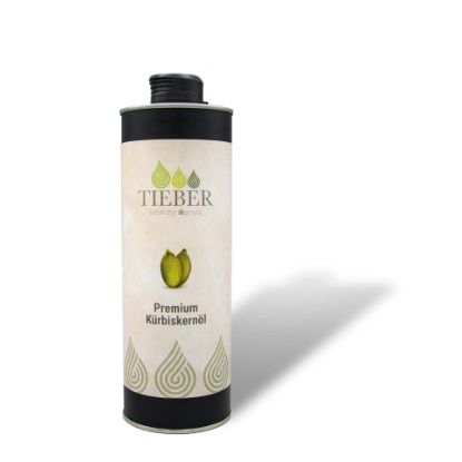 Tieber - natürlicher Ölgenuss, Premium Kürbiskernöl Tieber - natürlicher Ölgenuss, Premium Kürbiskernöl