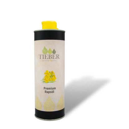 Tieber - natürlicher Ölgenuss, Premium Rapsöl Tieber - natürlicher Ölgenuss, Premium Rapsöl