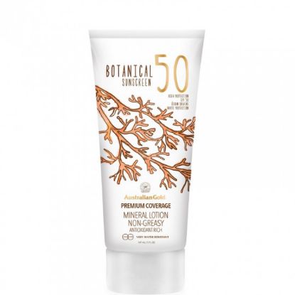 Show details for Australian Gold BOTANICAL Suncreen SPF 50 Mineral Lotion Picture of Australian Gold BOTANICAL Suncreen SPF 50 Mineral Lotion