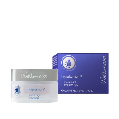 Zeige Details für wellmaxx hyaluron⁵ day & night cream rich Bild von wellmaxx hyaluron⁵ day & night cream rich