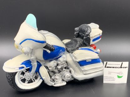 Zeige Details für Sparkasse Classic Motorrad weiss/blau Bild von Sparkasse Classic Motorrad weiss/blau