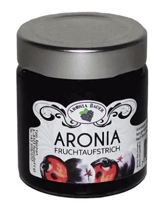 Show details for Bio Aronia Fruchtaufstrich 180g Picture of Bio Aronia Fruchtaufstrich 180g