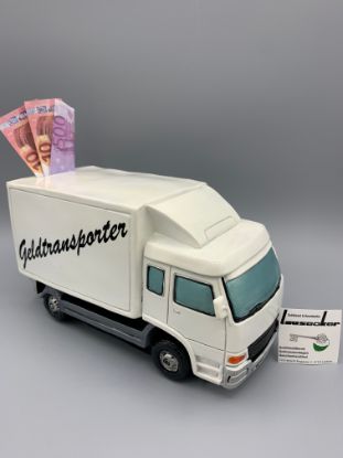 Zeige Details für Sparkasse Geldtransporter Bild von Sparkasse Geldtransporter