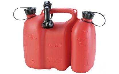 Show details for Kombikanister für 3,5 Liter Kraftstoff und 1,5 Liter Kettenöl Picture of Kombikanister für 3,5 Liter Kraftstoff und 1,5 Liter Kettenöl