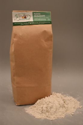 Show details for Feines Dinkelmehl - 0,5kg Picture of Feines Dinkelmehl - 0,5kg