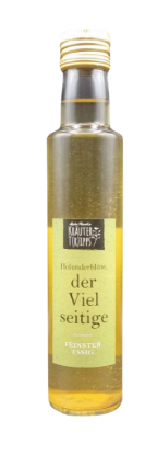 Show details for "Der Vielseitige" - feinster Holunderblütenessig! Picture of "Der Vielseitige" - feinster Holunderblütenessig!