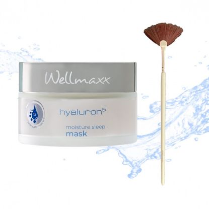 Zeige Details für hyaluron⁵ moisture sleep mask inkl. GRATIS Fächerpinsel Bild von hyaluron⁵ moisture sleep mask inkl. GRATIS Fächerpinsel