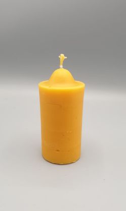 Zeige Details für Stumpenkerze aus Bienenwachs 261g Bild von Stumpenkerze aus Bienenwachs 261g