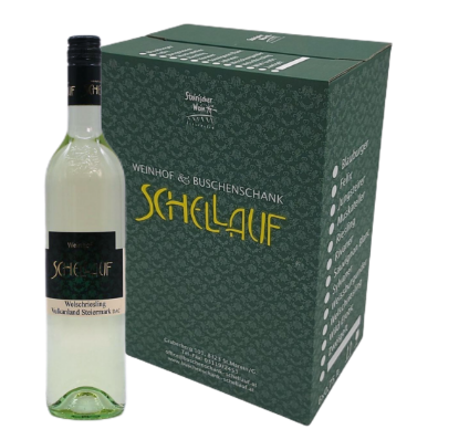 Show details for Welschriesling Vulkanland Steiermark DAC - 0,75l - 6er Weinkarton Picture of Welschriesling Vulkanland Steiermark DAC - 0,75l - 6er Weinkarton