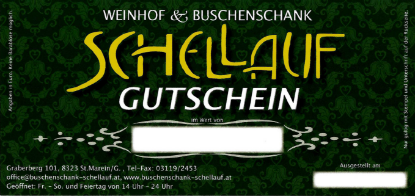 Show details for Schellauf - Gutschein Picture of Schellauf - Gutschein