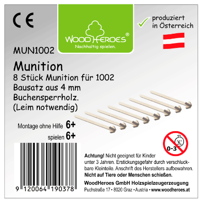 Zeige Details für Mun1002 8x Pfeile groß Bild von Mun1002 8x Pfeile groß