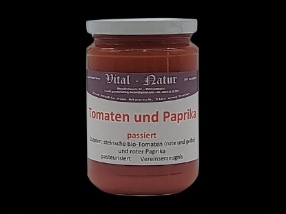 Zeige Details für Tomaten und Paprika 400g Glas Bild von Tomaten und Paprika 400g Glas