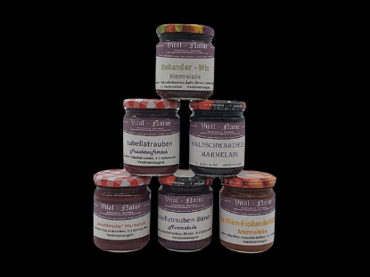 Show details for "Dirndlkirsche" Marmelade im 230g Glas Picture of "Dirndlkirsche" Marmelade im 230g Glas
