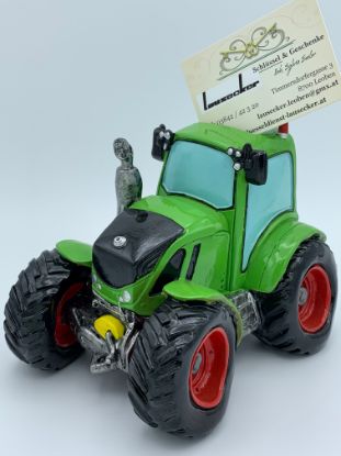 Zeige Details für Sparkasse Traktor grün Bild von Sparkasse Traktor grün
