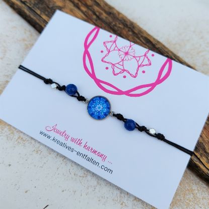 Zeige Details für GoodVibes - Armband mit Fassung Edelstahl Bild von GoodVibes - Armband mit Fassung Edelstahl