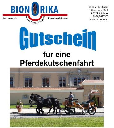 Zeige Details für Kutschenfahrt Murtal - Gutschein Bild von Kutschenfahrt Murtal - Gutschein
