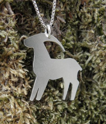 Zeige Details für Sternzeichen-Ketten-Anhänger Steinbock Silber Bild von Sternzeichen-Ketten-Anhänger Steinbock Silber
