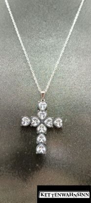 Zeige Details für Edelstahlkette Silber mit Kreuz Bild von Edelstahlkette Silber mit Kreuz