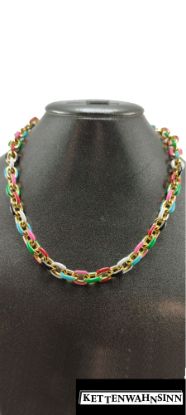Zeige Details für Edelstahlkette Gold Bunt Bild von Edelstahlkette Gold Bunt