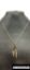 Bild von  Edelstahlkette in Gold mit Blatt