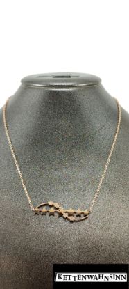 Zeige Details für Edelstahlkette in Rose mit Sterne Bild von Edelstahlkette in Rose mit Sterne