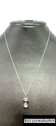 Zeige Details für Edelstahlkette in Silber mit Katze Bild von Edelstahlkette in Silber mit Katze