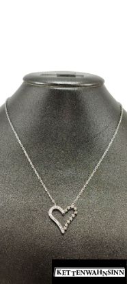 Zeige Details für Edelstahlkette in Silber mit Herz Sternen Bild von Edelstahlkette in Silber mit Herz Sternen