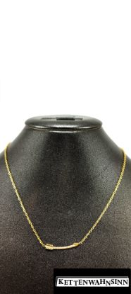 Zeige Details für Edelstahlkette in Gold mit Pfeil Bild von Edelstahlkette in Gold mit Pfeil