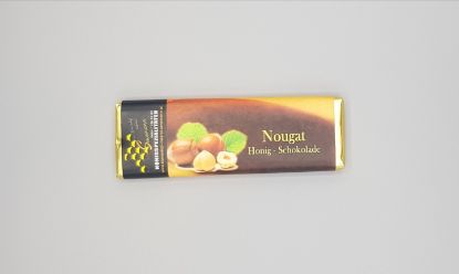 Show details for Honigschokolade Nougat 80g Picture of Honigschokolade Nougat 80g