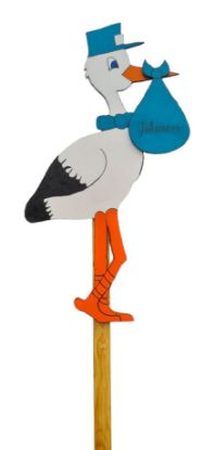 Show details for Baby Storch(ca 1m) Picture of Baby Storch(ca 1m)