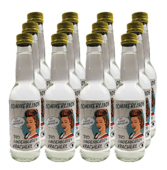 Bild von "Sommerlinde" Bio Lindenblüten Kracherl 0,33l 12er Tray - ENE24