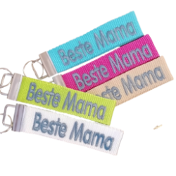 Bild von Verschiedene Schlüsselanhänger aus Gurtband - ENE24