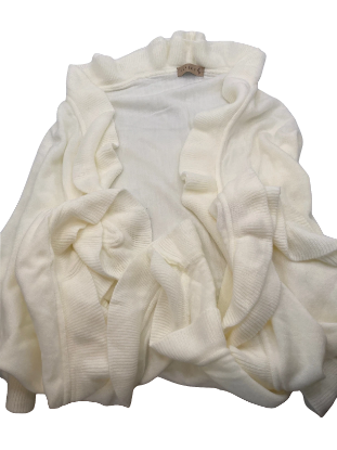 Zeige Details für Damenponcho Weiss Bild von Damenponcho Weiss