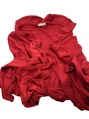 Zeige Details für Damenponcho Rot Bild von Damenponcho Rot