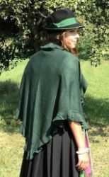 Picture of Damenponcho Schwarz