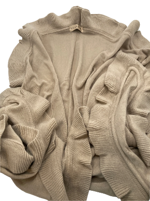 Zeige Details für Damenponcho Sand Bild von Damenponcho Sand