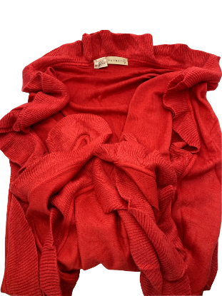 Zeige Details für Damenponcho Hellrot Bild von Damenponcho Hellrot