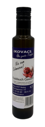 Show details for Knoblauchöl 0,25lt. Picture of Knoblauchöl 0,25lt.