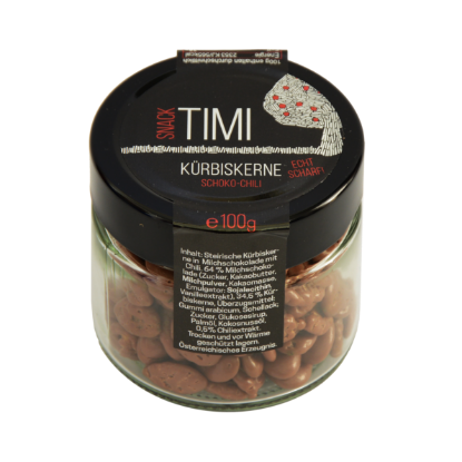 Show details for Kürbiskerne Schoko-Chili 100g Picture of Kürbiskerne Schoko-Chili 100g