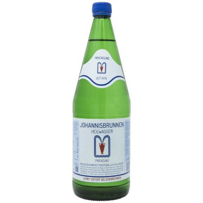 Zeige Details für Vorbestellen 12x 1l - Johannisbrunnen Heilwasser prickelnd (1l Mehrweg / inkl Flaschenpfand und Kiste) Bild von Vorbestellen 12x 1l - Johannisbrunnen Heilwasser prickelnd (1l Mehrweg / inkl Flaschenpfand und Kiste)