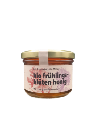 Show details for BIO Frühlingsblüten Honig 260g - BIO Imkerei Aquilin Moser Picture of BIO Frühlingsblüten Honig 260g - BIO Imkerei Aquilin Moser