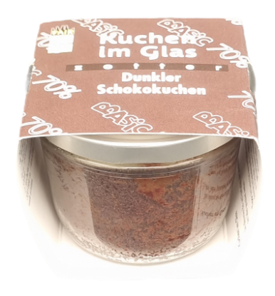 Zeige Details für BIO Kuchen im Glas - Dunkler Schokokuchen - zotter Bild von BIO Kuchen im Glas - Dunkler Schokokuchen - zotter
