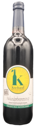 Show details for BIO Holunderbeerensirup o,75l - Kochauf Picture of BIO Holunderbeerensirup o,75l - Kochauf