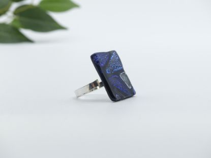 Zeige Details für Ring - Kollektion "Mosaik" - blau Bild von Ring - Kollektion "Mosaik" - blau