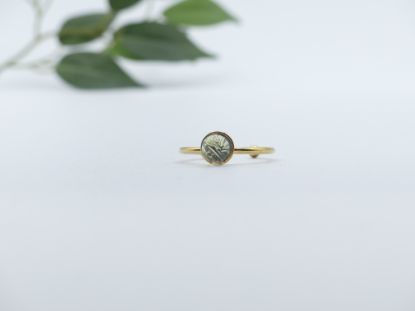 Zeige Details für Ring - Kollektion "Eingefasster Glanz" - gold Bild von Ring - Kollektion "Eingefasster Glanz" - gold
